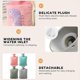 thumbnail image 2 of Cute Dinosaur Hot Water Bottle, 1L Large Thickened Delicate Plush Hot Water Bottle with Cover, Explosion-proof and Leak-proof Hot Water Bottle Childre, 2 of 5
