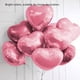 thumbnail image 3 of Globos De Aluminio Con Forma De Corazón, Decoración Romántica Para Fiestas, Bodas, Cumpleaños, 3 of 7