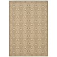 thumbnail image 6 of SAFAVIEH Indoor Outdoor CY5149B Courtyard Coffee / Sand Rug, 6 of 6