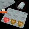 Heart Silicone Pendant Necklace Jewelry Resin Necklace Mould Casting Diy Craft