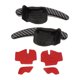 thumbnail image 2 of 2-3 del paquete Extensión de de volante de 2 piezas para Golf 6GTI R20 Scirocco Yotijar Palanca de cambio del volante, 2 of 10
