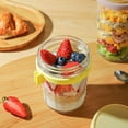 thumbnail image 4 of Goldarea 6Pcs Overnight Oats Containers with Lids,16oz Overnight Oats Mason Jars for Meal Prep., 4 of 8