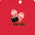 thumbnail image 3 of Inktastic I Love Movie Night Baby Sweatshirt, 3 of 4