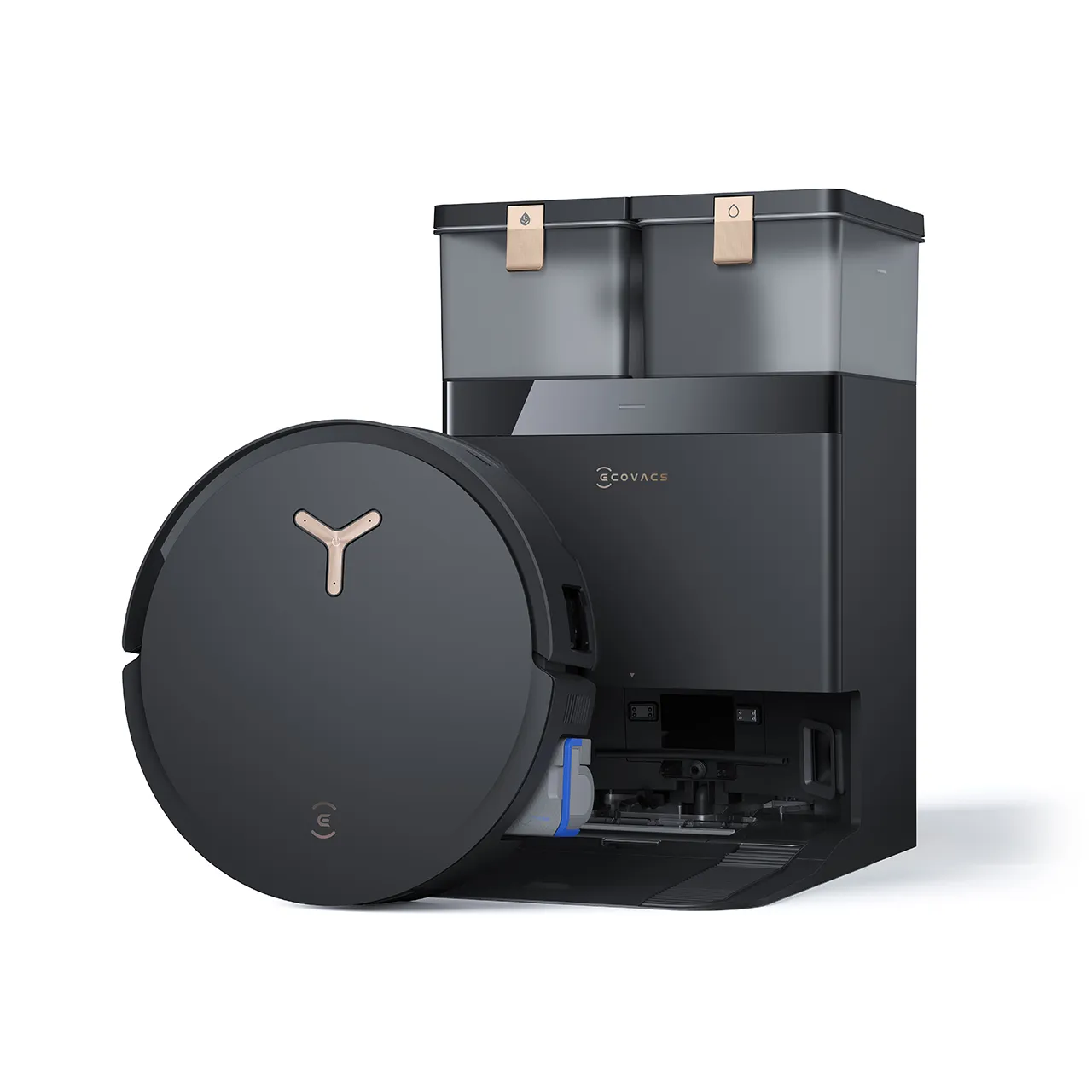 【tokopo】ECOVACS DEEBOT X1 OMNI DEEBOT X1 OMNI Black | All-in-One Robot Vacuum & Mop (5000Pa, Auto