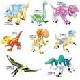 thumbnail image 2 of Jurassic World Dinosaur Building Kits Set Toys Compatible For Lego For 6 Year Olds & Up 77087 8PCS, 2 of 3