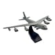 thumbnail image 5 of Modelo de avión B52 1/200, modelo realista con base de exhibición, aleación, juguete de avión para hogar, cafeterías, bares, aviación,, 5 of 9
