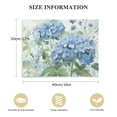 thumbnail image 2 of EastSmooth  Framed Flowers Canvas Wall Art - Blue Floral Canvas Pictures, Living Room Wall Decor, Blue Hydrangea Botanical Canvas Prints Painting Abstract Artwork Bedroom Office Home, 2 of 5