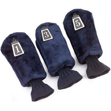 3 Long Neck Fur Headcovers