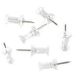 thumbnail image 2 of FACEGA Transparent Push Pins for Bulletin Boards, Colorful Thumb Tacks, Durable Plastic and Metal for Secure Fixing, Perfect for Photos, Maps, and Cork Boards, 2 of 6