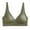 Green, variant on Women's Traceless Sports Sleeping Bra - Nylon, Comfortable/Breathable, Solid Color, Adjustable Straps, Hand Wash, S/M/L/XL
