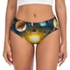 thumbnail image 1 of Fotbe Space Planet Calzones Estampados para Mujer – Ropa Interior de Algodón, Cómoda, Suave y Elástica-XX-Large, 1 of 6