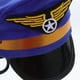 thumbnail image 3 of ColoMX 1 juego de disfraz de piloto para mascota: gorro y corbata bordados para cosplay de perro, ideal para gatos, cachorros, fiestas navideñas y actuaciones., 3 of 7