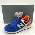 thumbnail image 1 of New Balance Men's 574 V2 Pebbled Sport Sneaker Sz 4W MSRP $89.99, 1 of 6