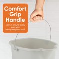 thumbnail image 2 of Superio Mop Bucket for Cleaning, Grey, 16 Liter (2 Pack), 2 of 5