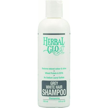 Herbal Glo Grey White Hair Shampoo 8 Fl Oz Walmart Com