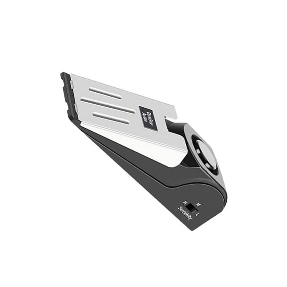 Portable Door Stopper with Alarm Adjustable Sensitivity for Easy Installation