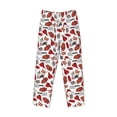 thumbnail image 4 of Xecao Red Food Men's Straight Lounge Pajama Pants: The Ultimate in Comfortable Sleepwear, 4 of 9