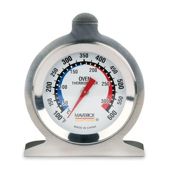 Maverick OT-01 Stainless Steel Check Oven Thermometer with Easy-Read Dial