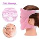 thumbnail image 4 of Mascarilla de turmalina de Gel caliente con imán de acupresión para mascarilla reafirmante facial caliente y fría elimina las bolsas de los ojos, 4 of 5