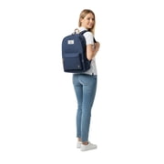 U.S. Polo Assn. Unisex Kid's 18 Solid Core Backpack, Navy