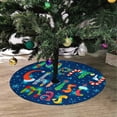 thumbnail image 2 of FMSHPON Cute Merry Christmas Xmas Christmas Tree Skirt Stand Mat for Holiday Party Decoration Indoor Outdoor 36 inches, 2 of 3