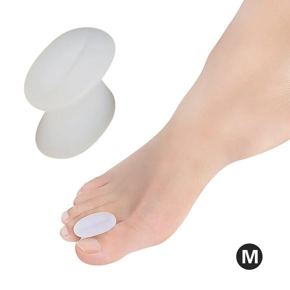 Clearance DHALL Gel Toe Separators & Toe Spacers For Toe Alignment – Toe Straighteners For Crooked Toes Curled Toes And Overlapping Toes Corrector
