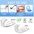 thumbnail image 3 of XIRQI 8Pcs Mouth Guard for Grinding Teeth at Night,Dental-grade Non-toxic Soft EVA Night Guards for Teeth Grinding,Two Thickness Options Mouth Guard, 3 of 5