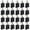 Black, variant on 24 Pack: Cotton Tote Bag by Make Market