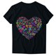 thumbnail image 1 of Blusas de Manga Corta para las Mujeres Divertida Impresión Cuello Redondo Camiseta Vintage, Blusas de Primavera para las Mujeres, 1 of 8