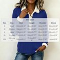 thumbnail image 3 of GUACER Sherpa Collared Tops for Women Long Sleeve Ribbed Knit Pullover Fuzzy Trim Button Up Sweaters Fall Winter Thermal, 3 of 8
