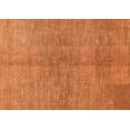 thumbnail image 1 of Ahgly Company Indoor Rectangle Abstract Orange Modern Area Rugs, 5' x 7', 1 of 4