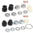 thumbnail image 2 of E-Bike Electric Bicycle Hub Motor Axle Front Lock Nut /Lock Washer / /Nut Cover with 12mm Shaft, 2 of 6