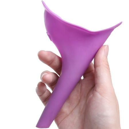 Portable Female Urination Device, Plastic Camping Travel Toilet Women Urinal Funnel Device For Ladies