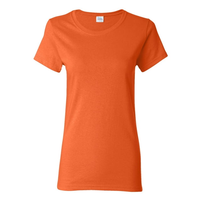 Heavy Cotton Women’s T-Shirt, 2XL, Orange