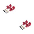 thumbnail image 2 of Vogacara 2 piezas RC vehículo tipo C asiento cubo de rueda asientos accesorio de reparación automotriz Reemplazo WL Toy A949 Rojo 2piezas, 2 of 6