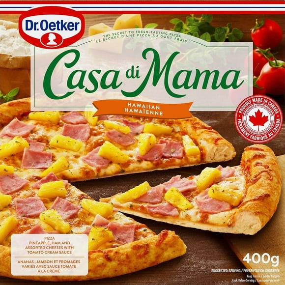 Dr. Oetker Casa Di Mama Hawaiian Pizza, 400 g