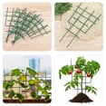 thumbnail image 3 of PENIKOKO 4Pcs Plastic Garden Trellis Green Lattice Design Support Plant Growth For Peas, 3 of 8