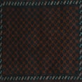 thumbnail image 1 of Ahgly Company Indoor Square Southwestern Light Blue Country Area Rugs, 7' Square, 1 of 4