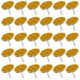 thumbnail image 1 of 50 chinchetas reflectantes para senderos, ideales para uso en exteriores, para seguridad nocturna, ideales para senderismo y correr, 1 of 8