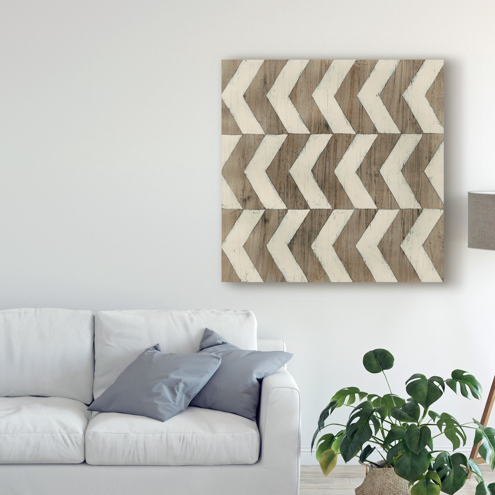 Trademark Fine Art 'Driftwood Geometry III' Canvas Art by June Erica Vess