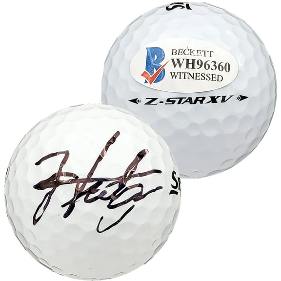 Hideki Matsuyama Autographed Srixon Golf Ball Z Star XV Beckett BAS 197207