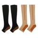 thumbnail image 2 of 2 pares de medias deportivas de presión medias de compresión con cremallera calcetines largos elásticos de pierna L/XL YUNYI BRAND  Deportes, 2 of 8