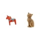 thumbnail image 1 of Figura coleccionable de resina con forma de gato-caballo Dalecarlian sueco, ideal para estantería, entrada, vitrina, sala de estar, dormitorio o decor, 1 of 8