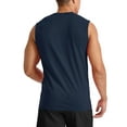 thumbnail image 2 of Hat and Beyond Men's Relaxed Sleeveless Muscle Tank Top Summer Gym T-Shirts, 2 of 7