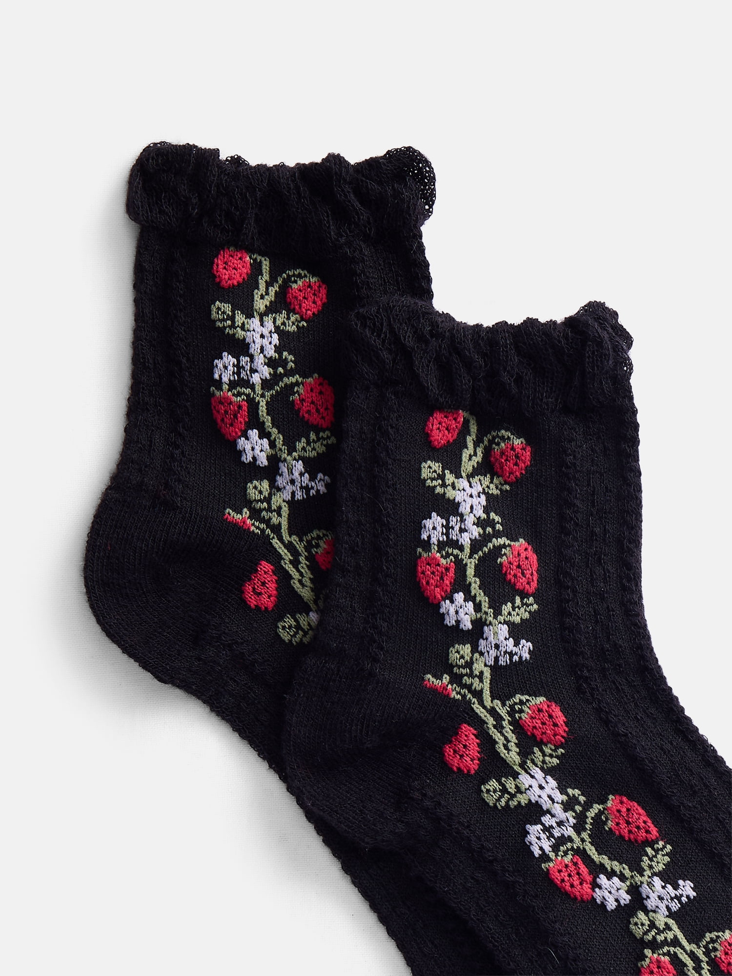 No Boundaries Women's Ankle Socks, 3-Pack, Size 4-10