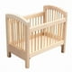 thumbnail image 1 of Cuna de bebé de madera con bambú a escala 1:12 de Dollhouse Furniture, 1 of 3