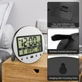 thumbnail image 5 of Keyohome Digital Wall Clock ABS Digital Alarm Timer Large Display Electronic Smart Alarm Easy to Read Electronic Clock for Home, 5 of 10