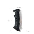 thumbnail image 3 of 2-Pack Of Trekking Pole Handle Replacement Rubber Sleeve Adapters For 20Mm Diameter. Crutches Without Hand Straps, Monopods And Trekking Poles, 3 of 7