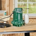 thumbnail image 5 of Zoeller M53PUMP, 1/3 HP, 115V, Cast Iron Submersible Sump Pump, 5 of 7