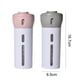thumbnail image 2 of Juego de 2 botellas de viaje divididas, 4 en 1, paquete portátil para cosméticos., 2 of 5
